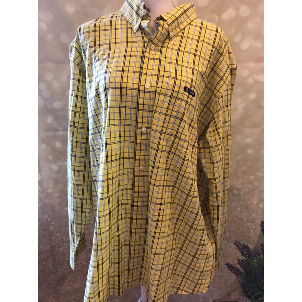 Chaps XXL Plaid‎ Button Down Long Sleeve
